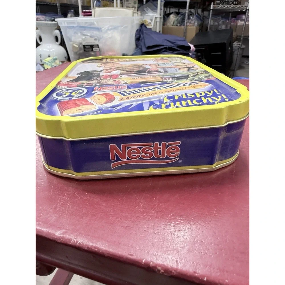 Nostalgic Nestle Butterfingers Tin 5‎ Cents Crispy Crunch